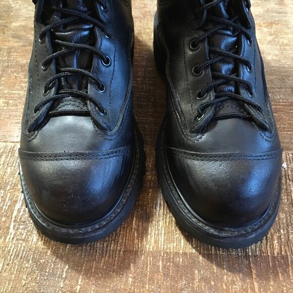 Matterhorn 8" WP Steel Toe Metaguard Prep Plant Work Boot Mens 7 W Combat Black - Picture 6 of 11